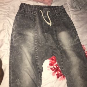 Gray Jeans, Joggers Pants